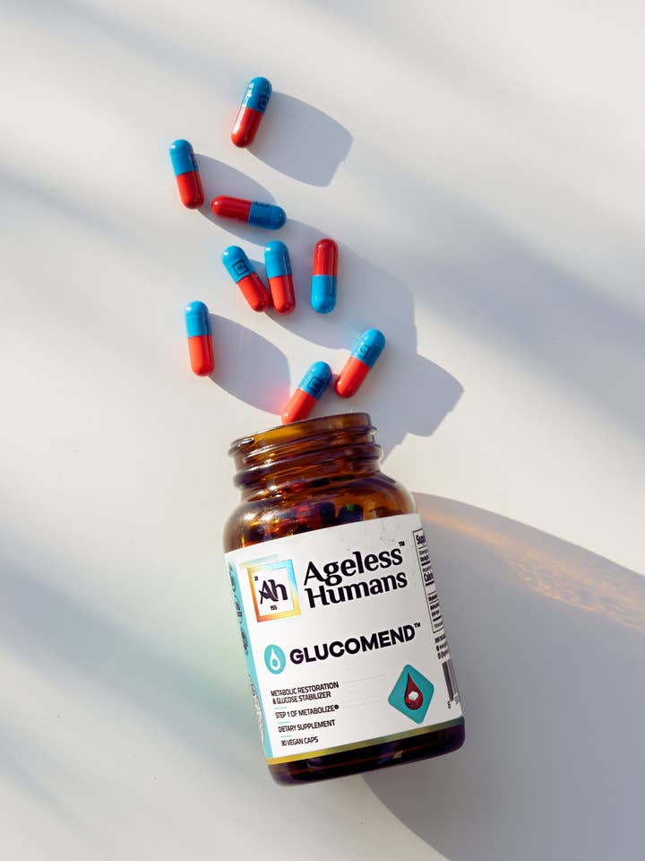 GlucoMend®: Advanced Blood Sugar Support Formula for wholesale by Ageless Humans