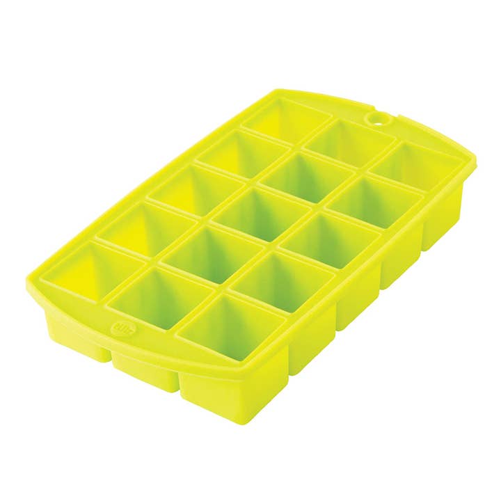 Fox Run Brands - Wholesale Ice Tray/Mold - TULZ Mini Ice Block Tray, Lime, 8.25" x 4.75" x 1.5"