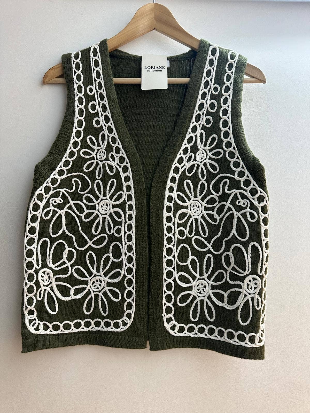 LORIANE - Wholesale Outerwear Vest - Women's - 7351 Viscose vest0
