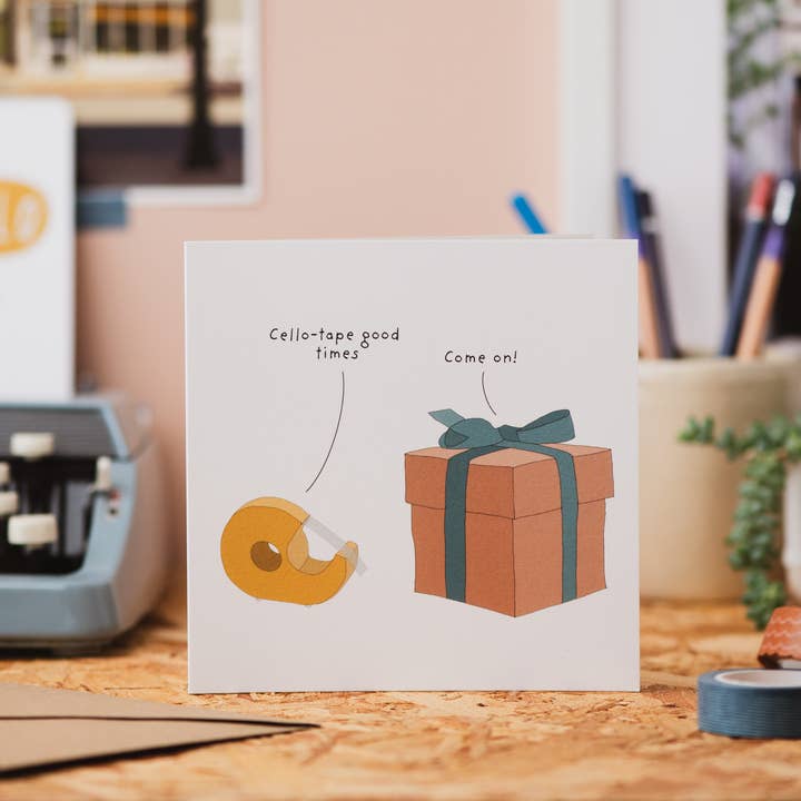 Not at all Jack – wholesale Everyday greeting card – Cellotape greeting card1