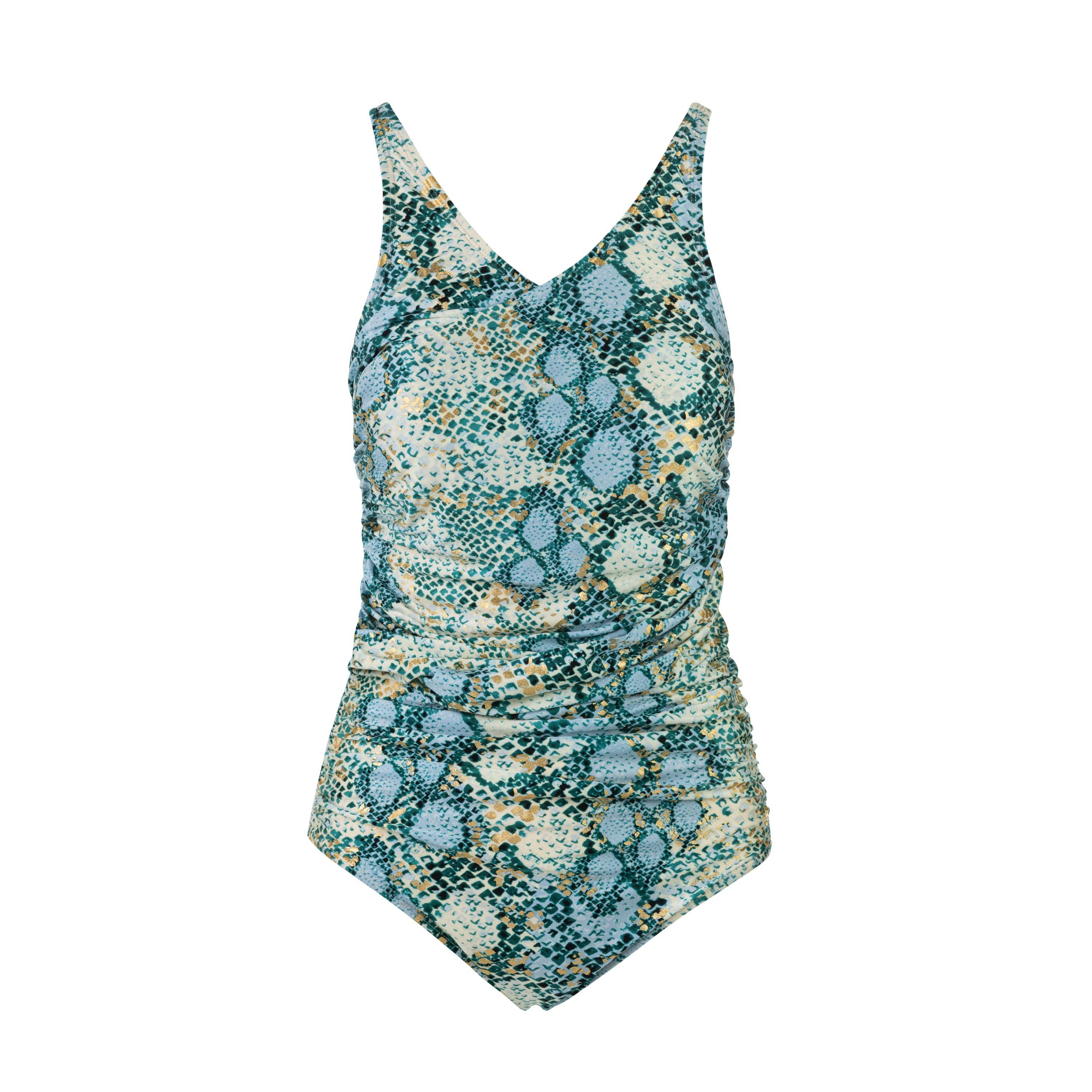 Seaspray Swimwear – wholesale One-piece swimsuit – Women’s – Belize Mastectomy Foil Swimsuit0