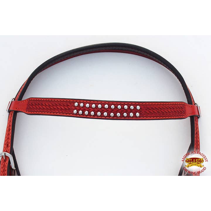 HILASON Bride Western en Cuir Américain pour Cheval Acajou pour la vente par HILASON