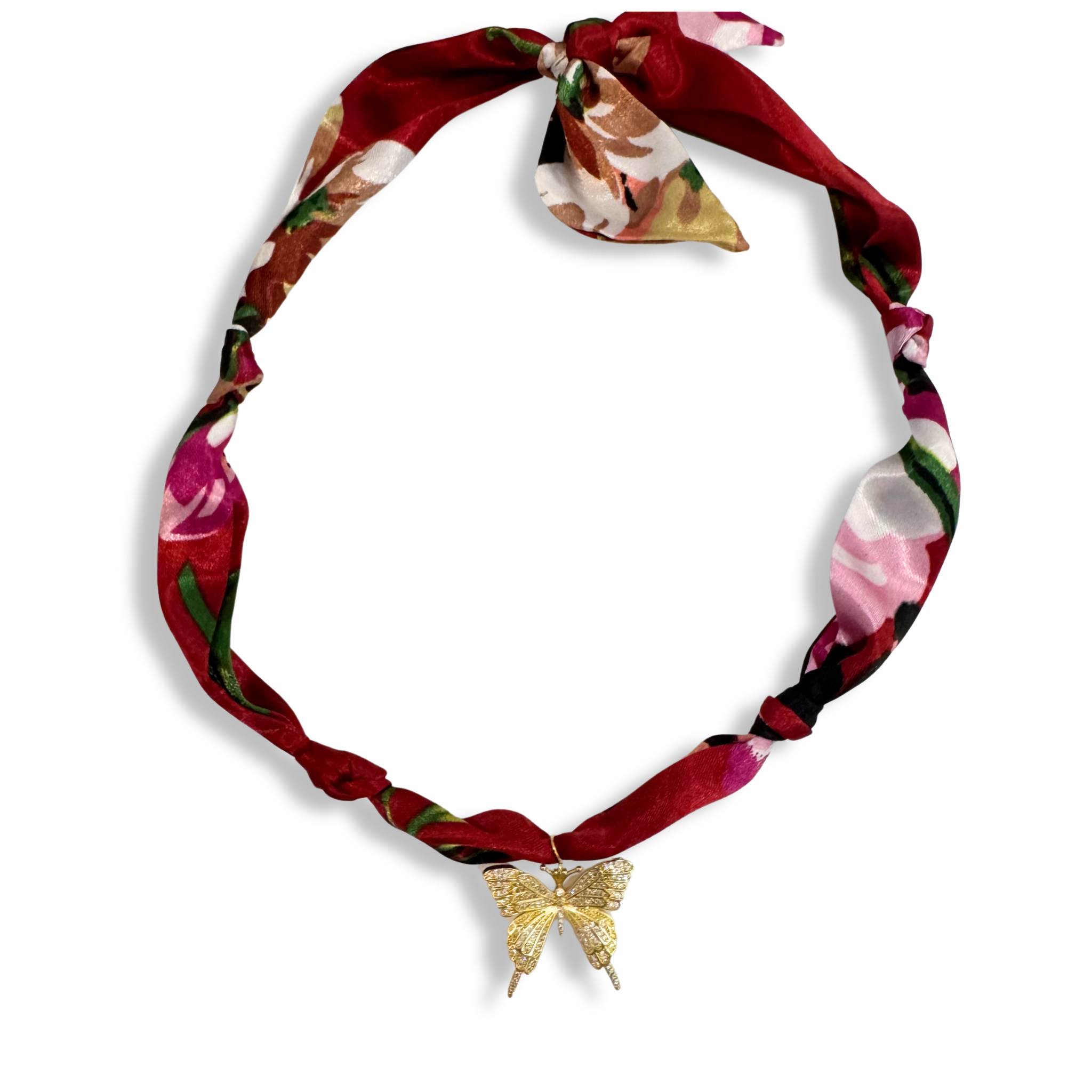 Savvy Bling - Wholesale Pendant/Charm Necklace -  Scarf Bandana Charm Necklaces 12