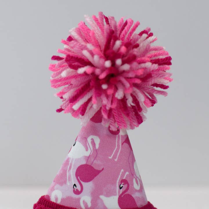 Pup Party Hats - Wholesale Party Hat/Crown - Francy Flamingo Party Hat