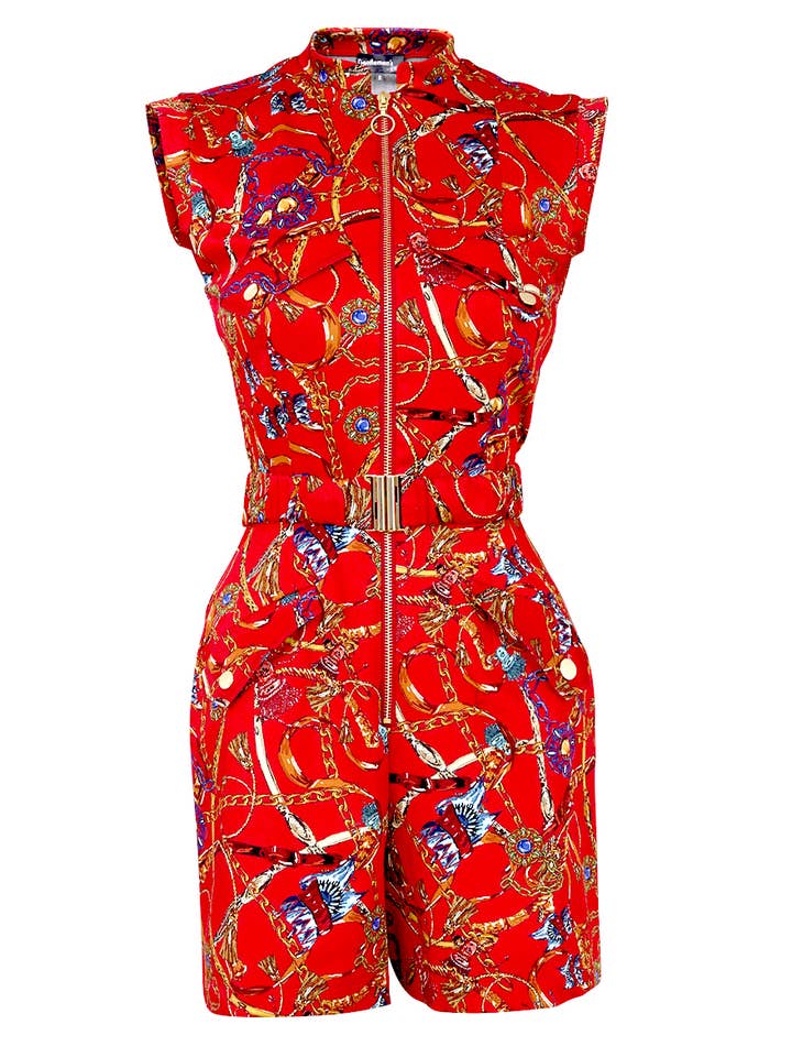 6071 Contiki Rouge/Doré pour la vente par gentlemen’s affair