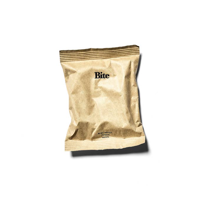 BITE - Wholesale Toothpaste - Toothpaste Bits Fluoride-Free - 4oz - Mint Refill 1