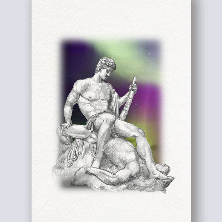 Benji's of Brooklyn - Wholesale Everyday Greeting Card - Theseus and the Minotaur