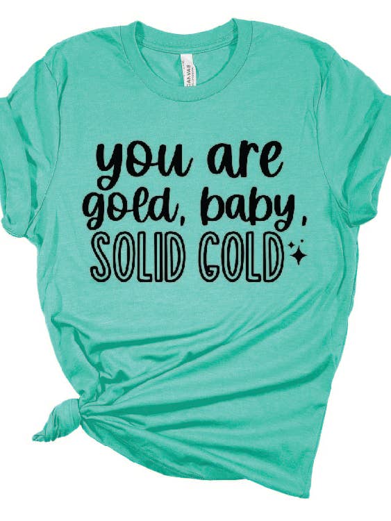YOU ARE GOLD BABY por atacado de Bearded Bird Apparel