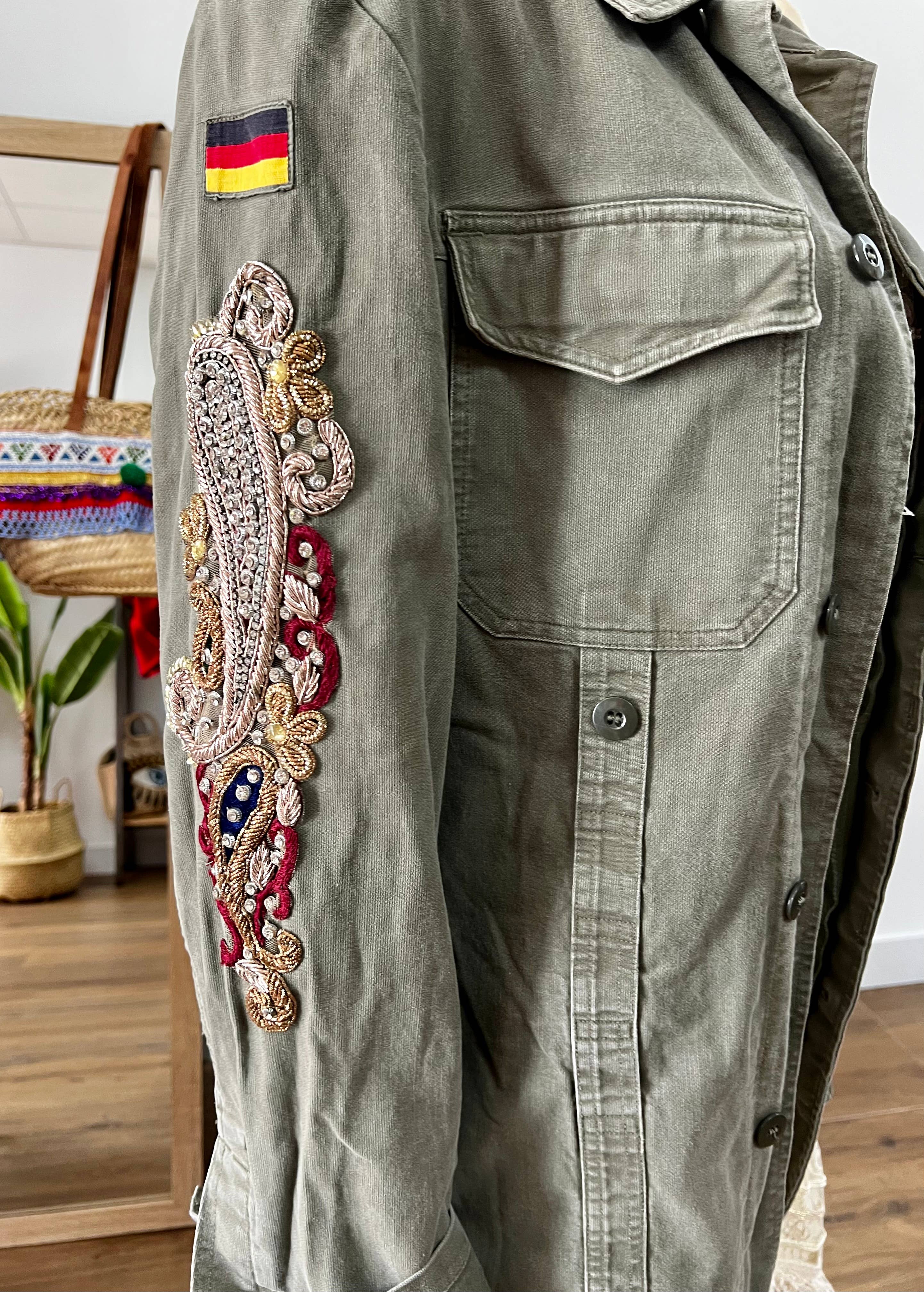 TABITHA - Wholesale Jacket - Women's - Army Vintage Jacket10