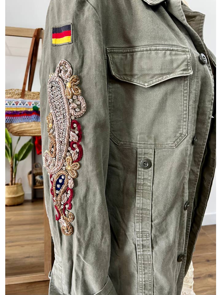 TABITHA - Wholesale Jacket - Women's - Army Vintage Jacket10