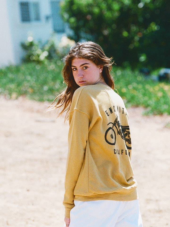 Pulôver completo de gola redonda Thottle por atacado de SEA OF SEVEN