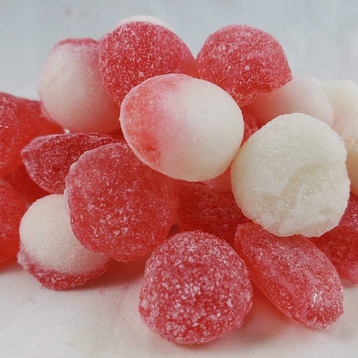 Peppermint Hard Candy Drops, 4.5 oz. for wholesale by Chesebro's Handmade Confections and Candy