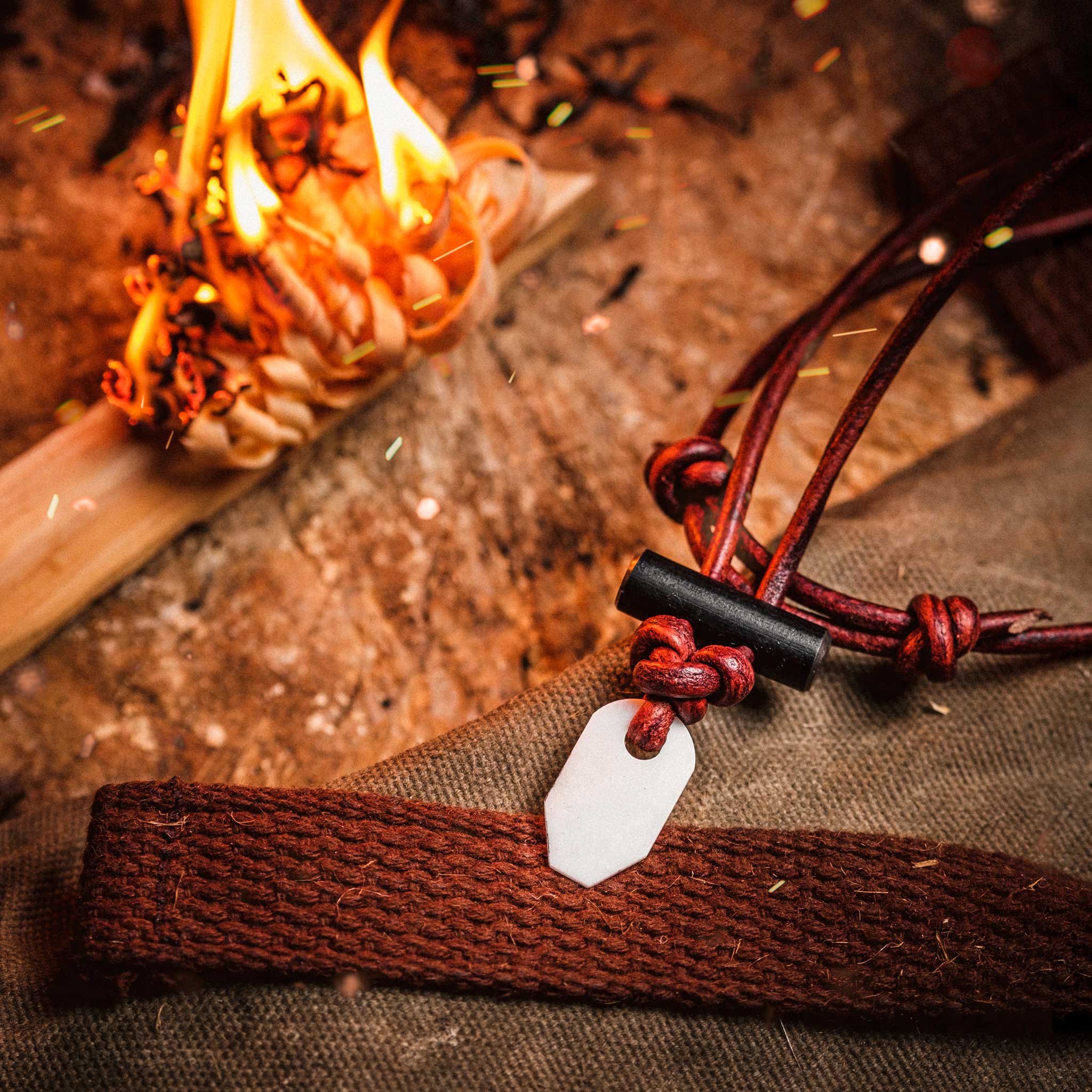 Wazoo Survival Gear - Vendita all'ingrosso Collana con ciondolo/pendaglio - Collana Bushcraft™9