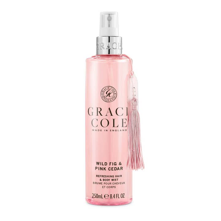 Grace Cole - Wholesale Face & Body Mist/Water - Wild Fig & Pink Cedar Hair & Body Mist 250ml