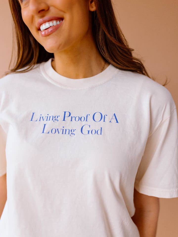 Living Proof Tee for wholesale by Set Apart Apparel