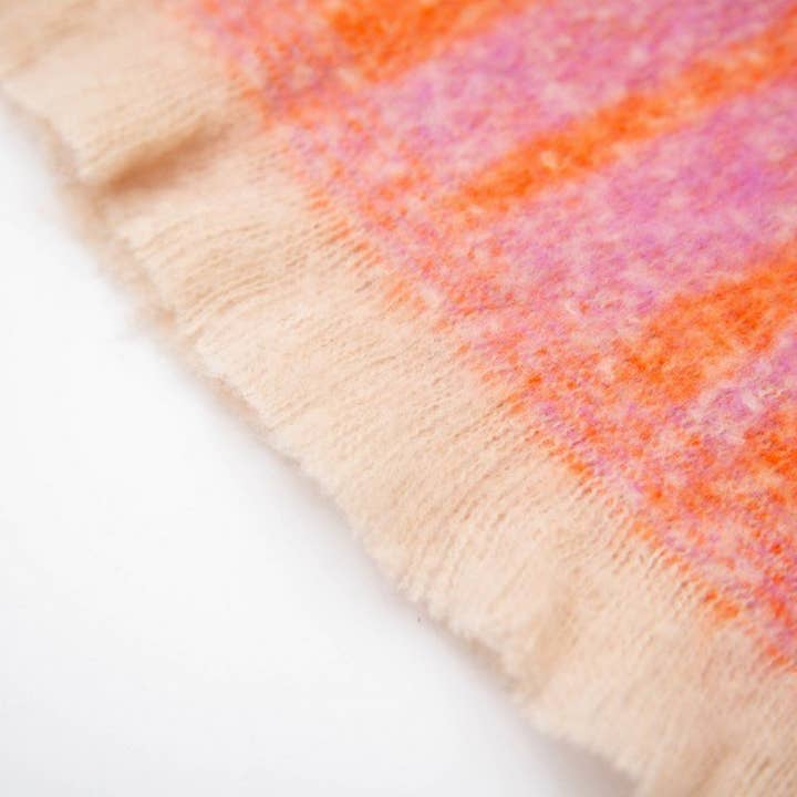 ACCITY - Wholesale Scarf - Women's - Geometric Loop Yarn Winter Scarf with Shawl Wrap_CWASC087012