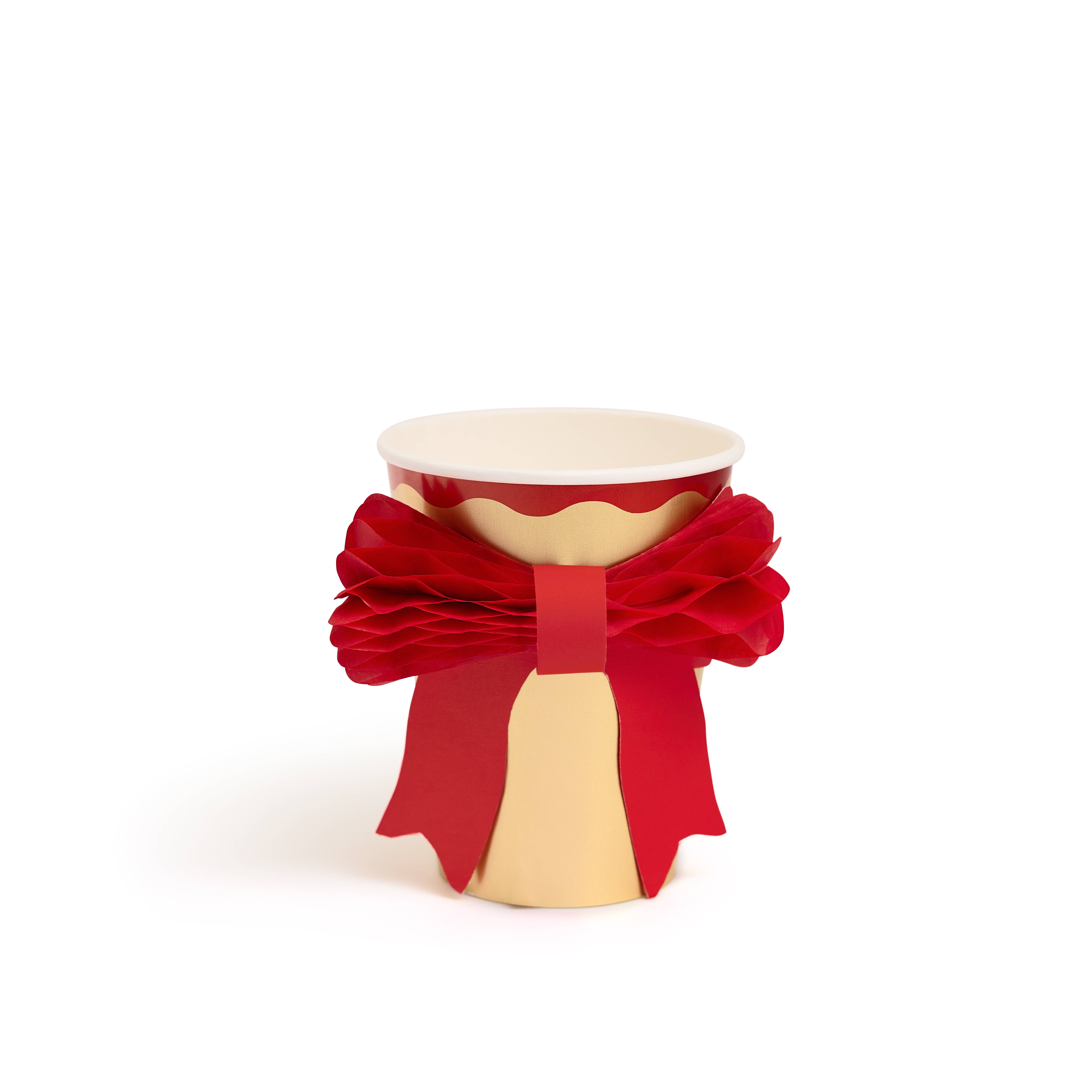 Packed Party - Wholesale Disposable Cup - Sip & Sparkle Bow Cup Set2
