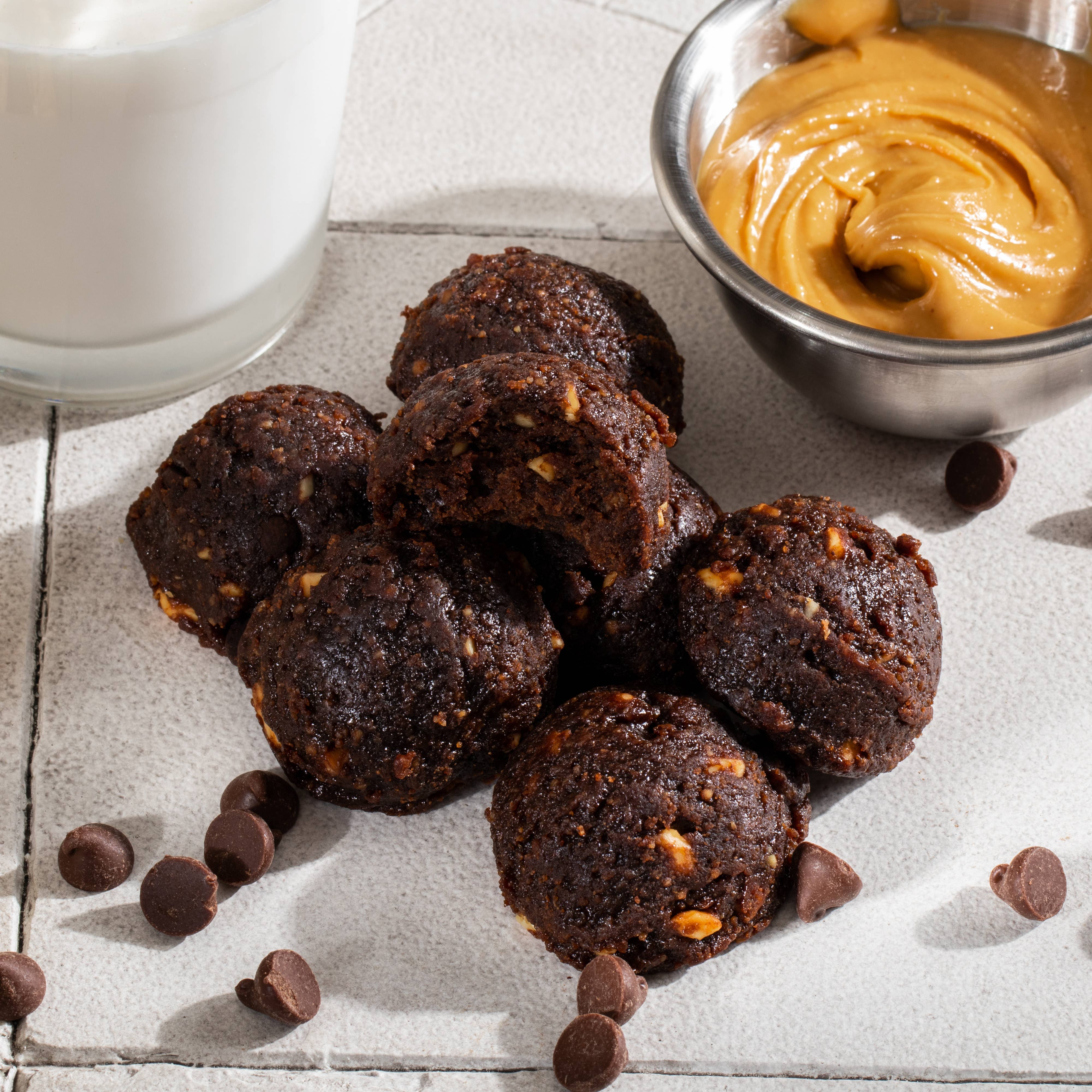 ChipMonk Baking - Wholesale Cookie - Chocolate Peanut Butter Keto Cookie Bites5