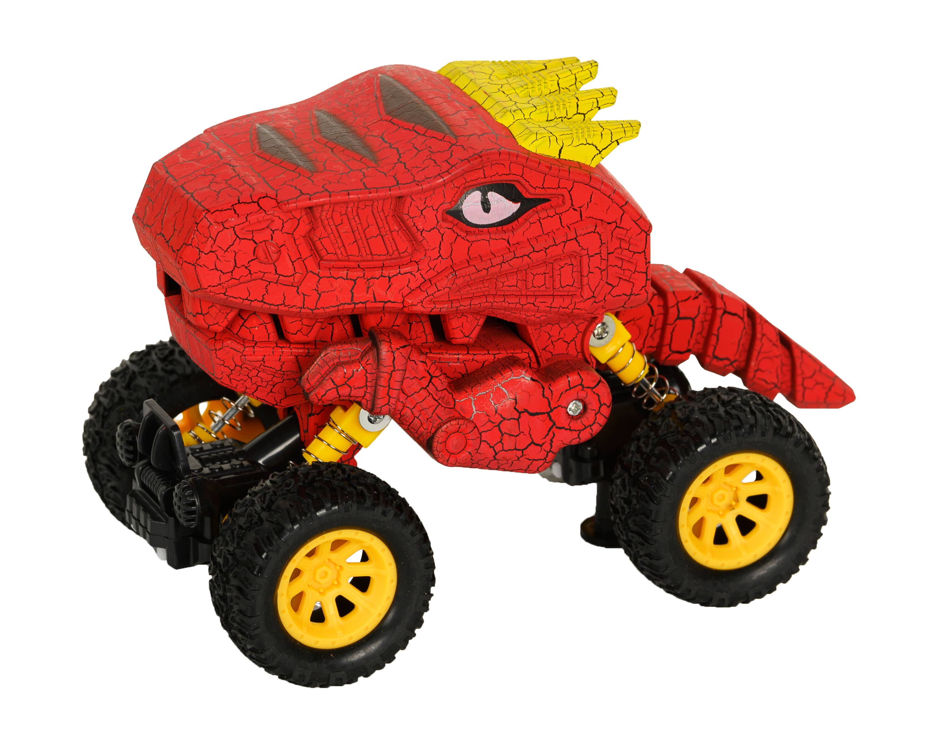 Aeromax Toys - Wholesale Toy Car/Truck - Kids - Pull Back 4 Wheel Dinosaur Truck In Window Gift Box3