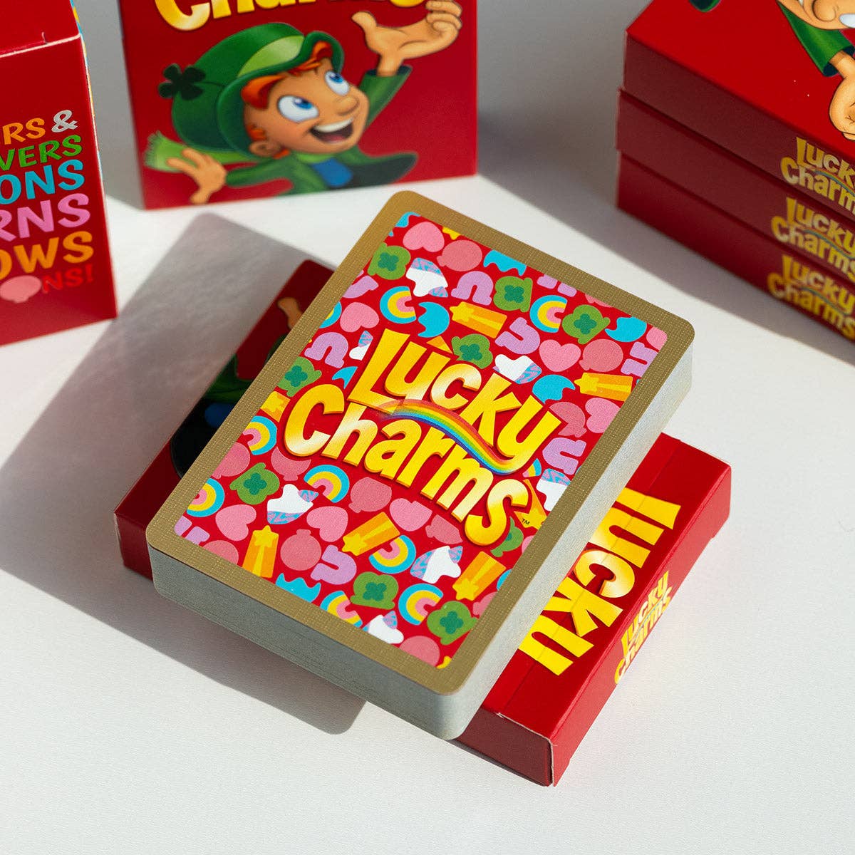 FULTONS Playing Cards - Wholesale Playing Cards - LUCKY CHARMS™ GOLD FOIL PLAYING CARDS1