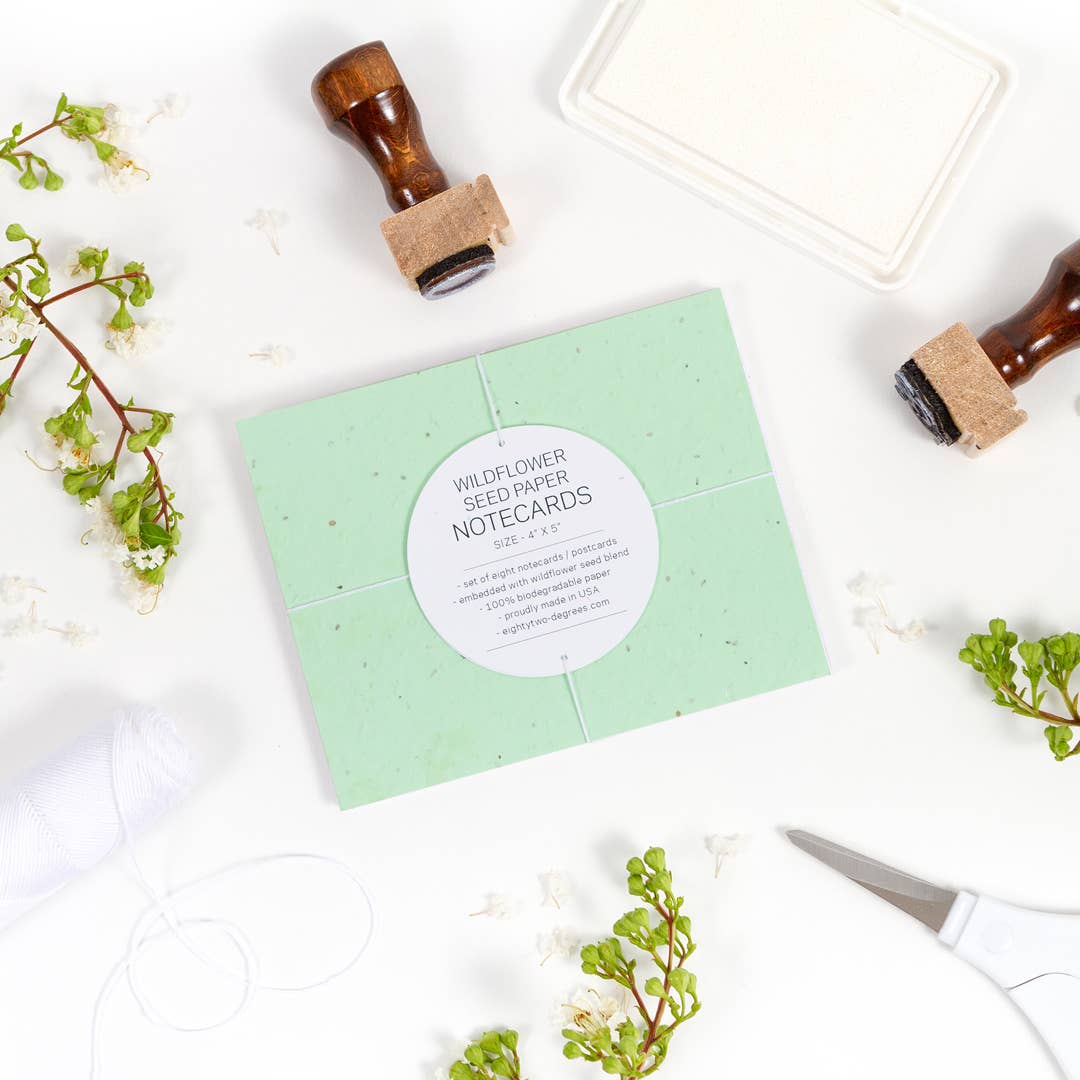 Studio 82° - Wholesale Stationery/Notecard Set - Wildflower Seed Notecards7