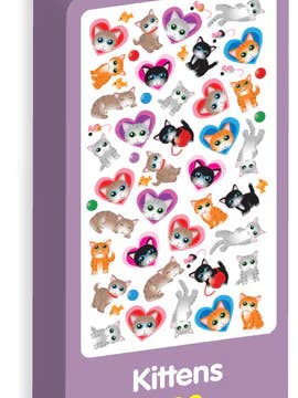 KITTENS STICKERS for wholesale by Purple Peach Stickers