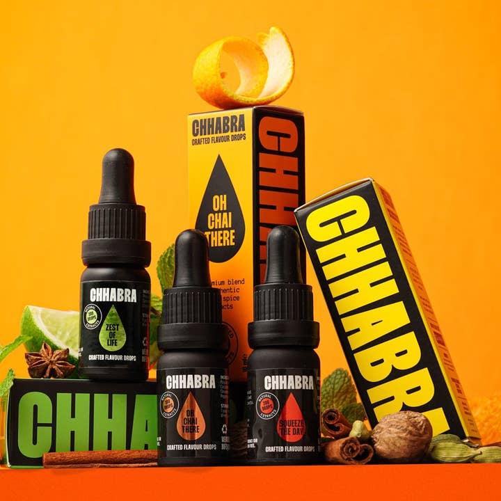 Chhabra – wholesale Flavoured syrup – daily drops trio