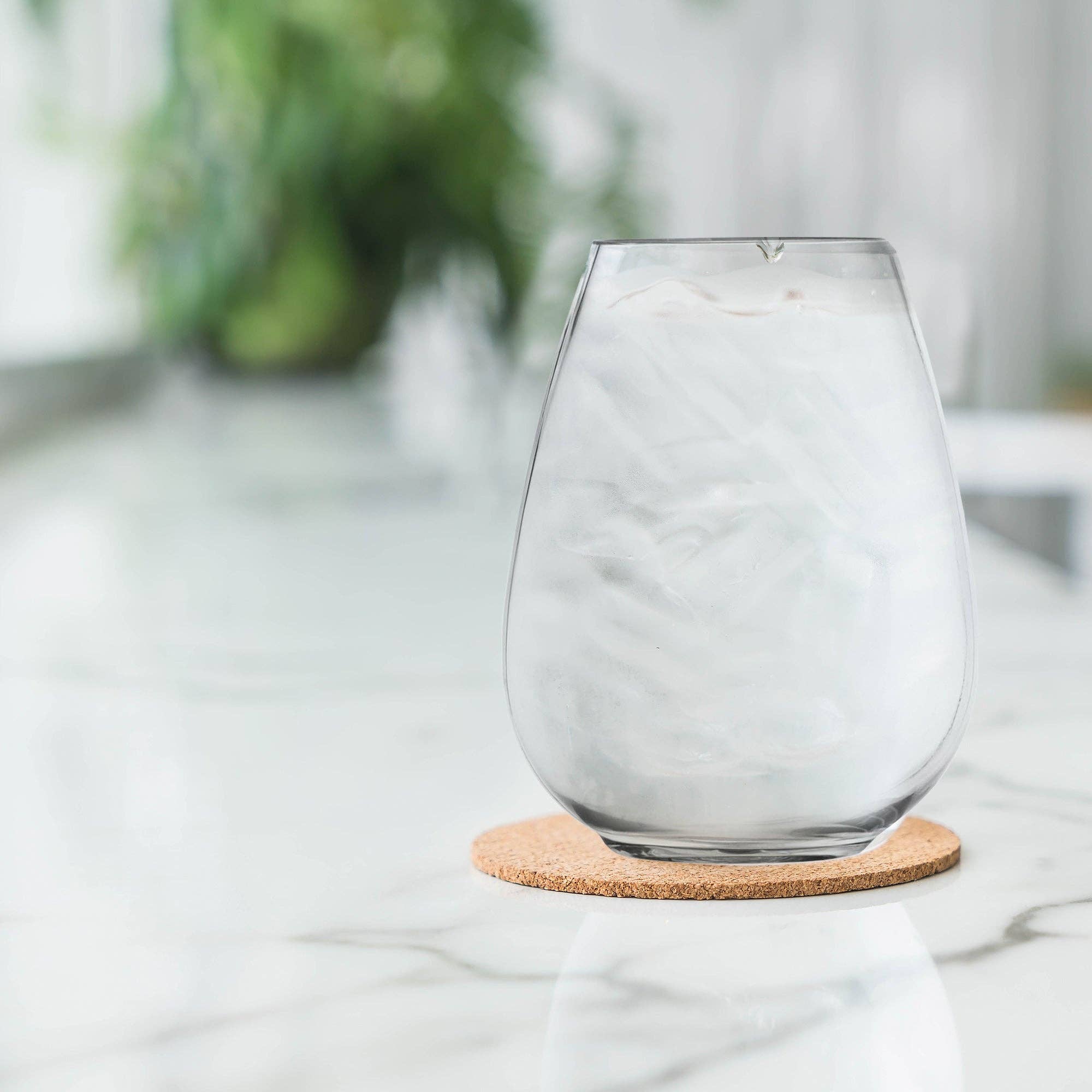 Smarty had a Party - Wholesale Disposable Cup - 4 oz. Clear Stemless Plastic Mini Goblets - 64 pcs10