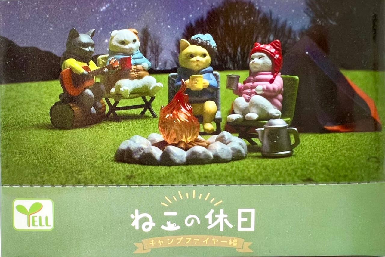 BCmini - Wholesale Decorative Figurine - 70770 Campfire Cats Blind Box9