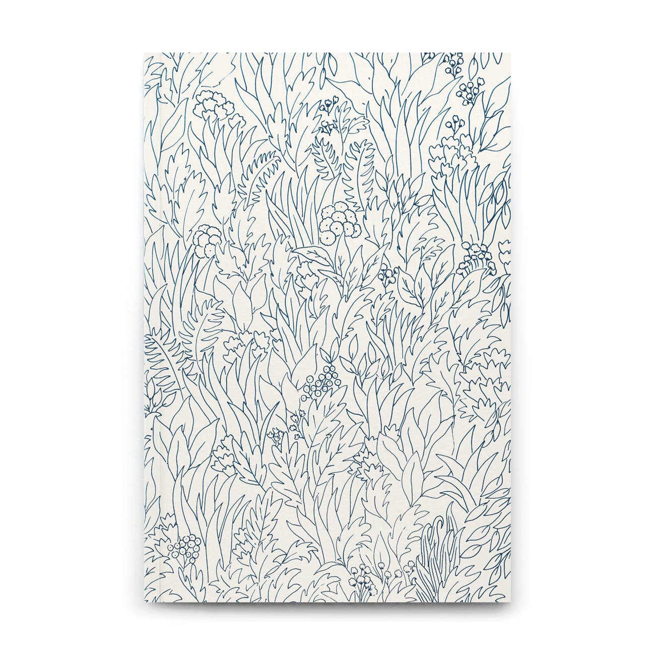 Petit Gramme - Wholesale Notebook - Blue Flowers Medium Notebook0