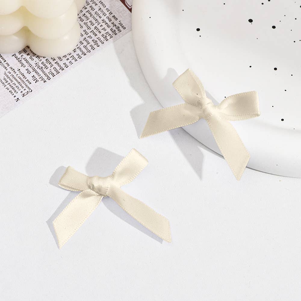 ByHome - Wholesale Bow - Gift Wrapping - 50pcs, 1.8"x1.8" mini double layered polyester ribbon bow5