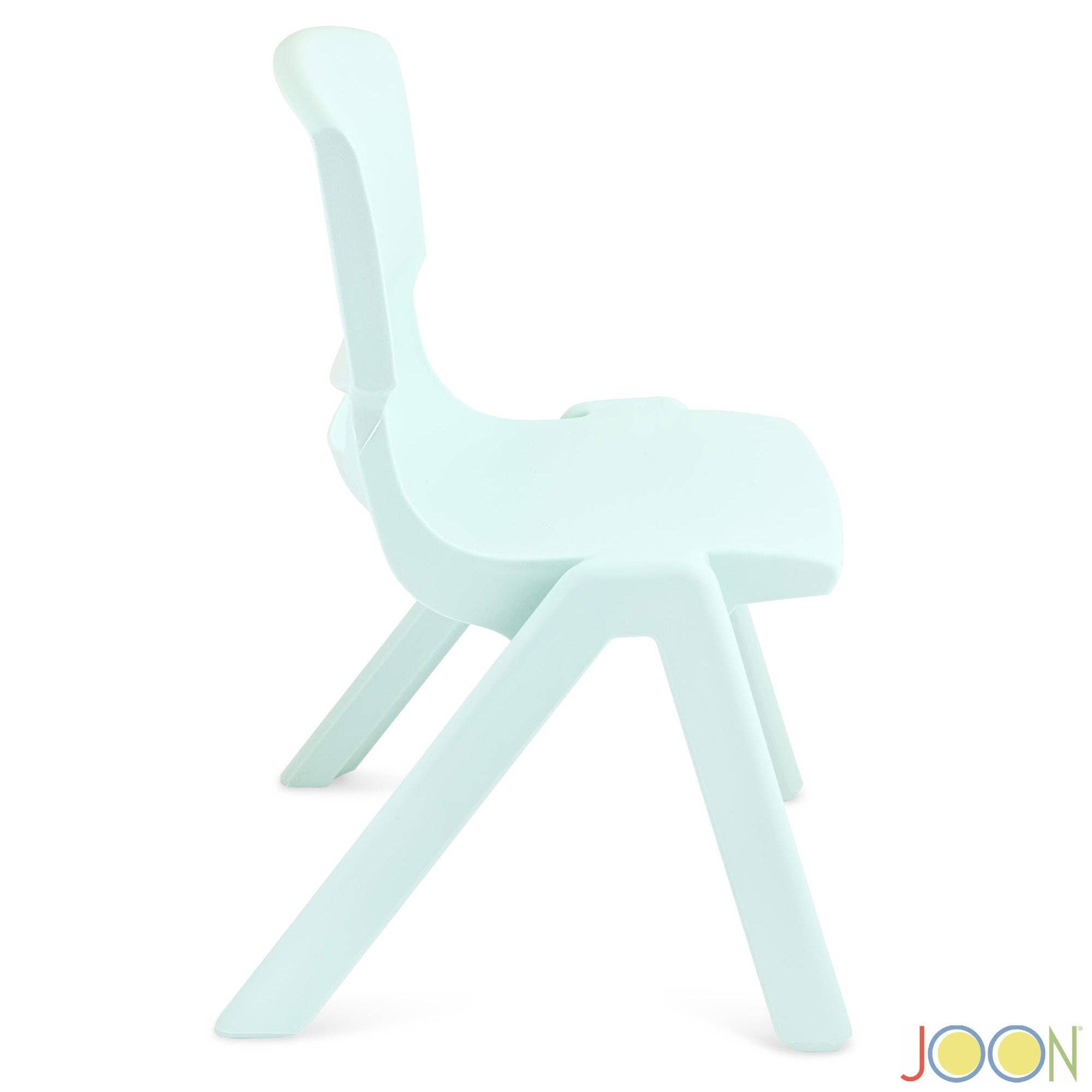 ShopBobbys - Wholesale Chair - Kids - JOON Stackable Plastic Kids Learning Chairs, Mint Green, 20.5x12.75X11 Inches, 2-Pack (Pack of 2)5