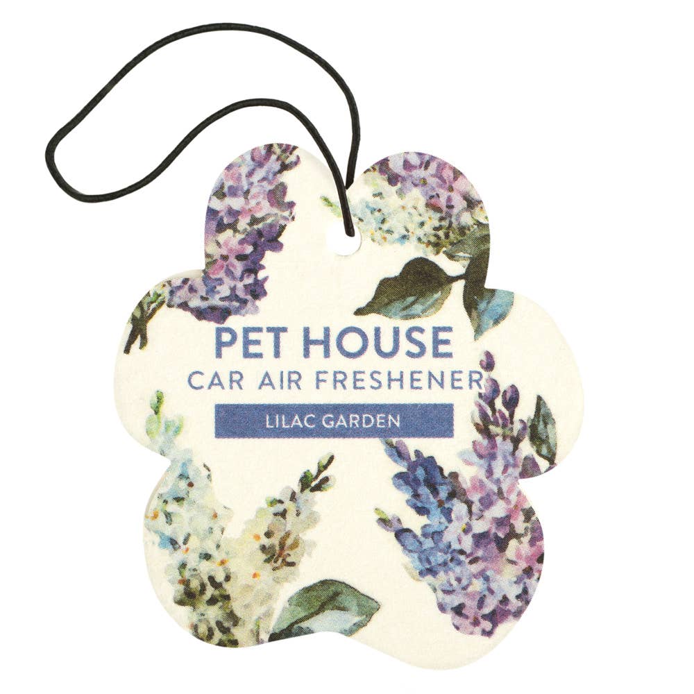 Pet House by One Fur All - Wholesale Car Freshener - Unisex - Lilac Garden Car Air Freshener2