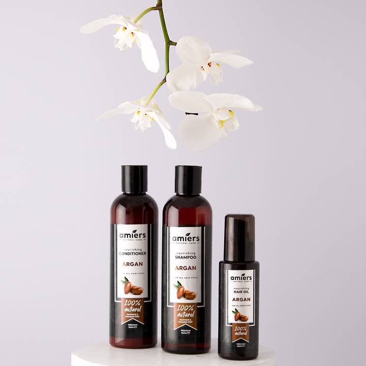 Amiers - Wholesale Hair Shampoo - 100% natural Argan Shampoo 250ml4