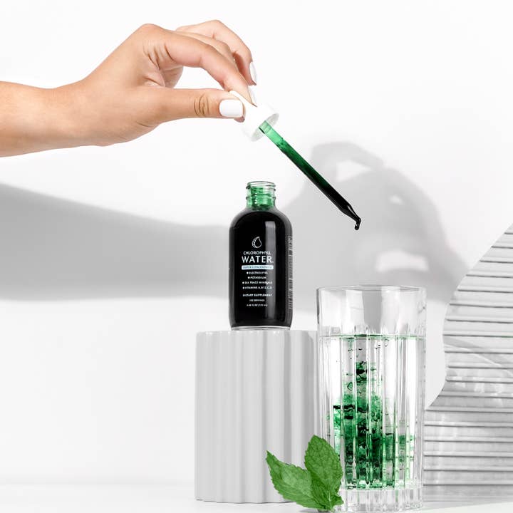 Chlorophyll Water - Wholesale Oral Supplement/Vitamin - Chlorophyll Water Drops™ SUPER CONCENTRATE 12,000mg/Non-GMO2