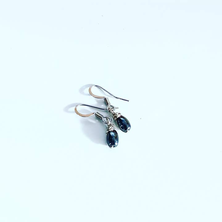 Baby Hematite Drop Earrings for wholesale by Design Your Own Jewelry W O R K S H O P
