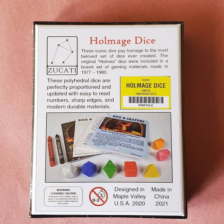 Holmage Dice Set - Zucati Perfect Plastic and other Purchase wholesale plastic table rolls. Free returns & net 60 terms on Faire trending on Faire.