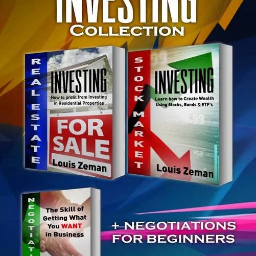 Books by splitShops - Wholesale Business & Finance - Stock Market for Beginners, Real Estate Investing, Negotiating: 3 books in 1! Learn Stocks, Bonds & ETFs & Profit from Investing in Residential Proper - Paperback