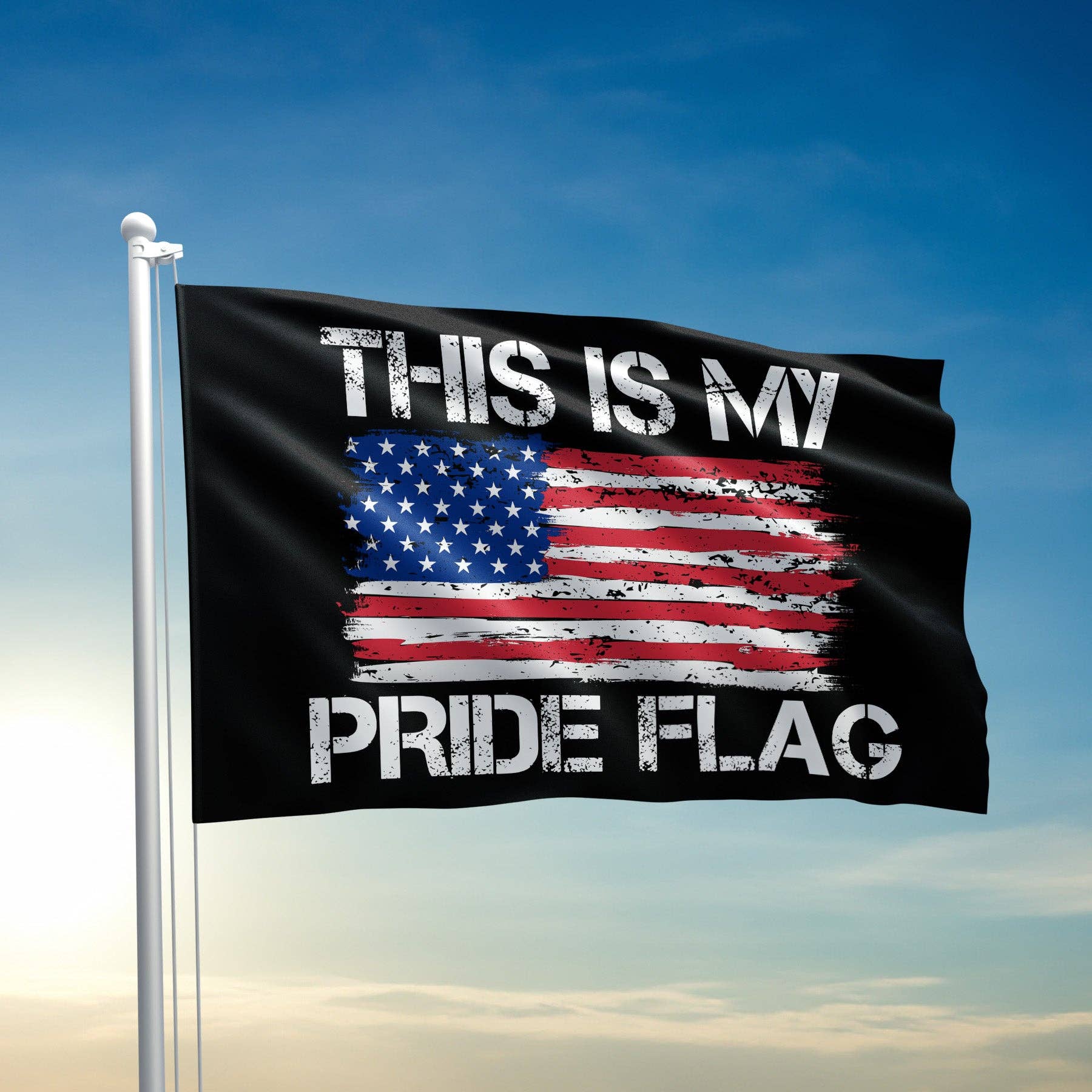 I Love My Freedom - Wholesale Flag - This is My Pride Flag Flag