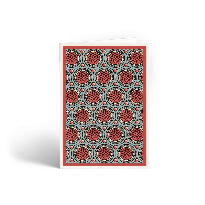 Cross Hatch Greetings Card for wholesale by Cressida Bell