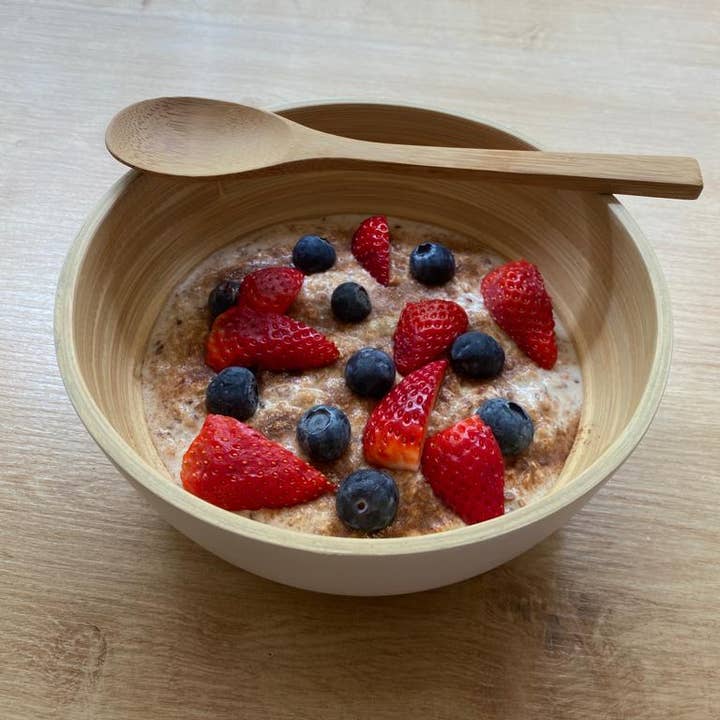 NUTS Innovations - Wholesale Kitchen Spoon - bamboo cereal spoon 16cm1