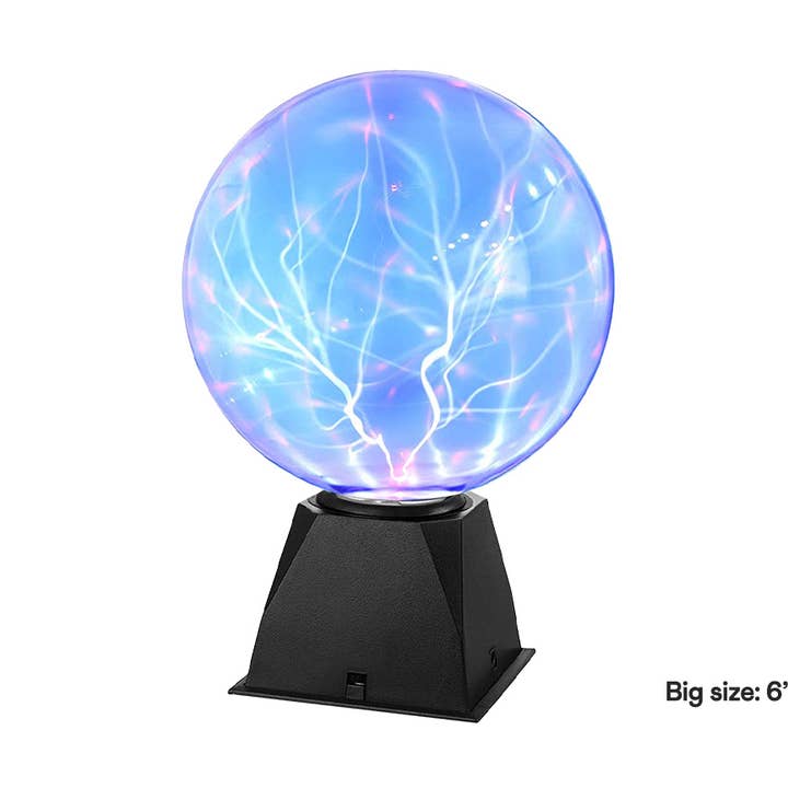 Blue Plasma Lamp 6" for wholesale by I-Total, I-Drink