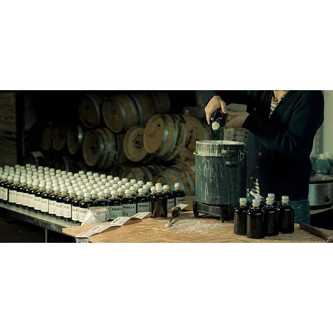 Mikuni Wild Harvest USA - Wholesale Maple Syrup - Noble 01 Bourbon Barrel Matured Maple Syrup 450 ml