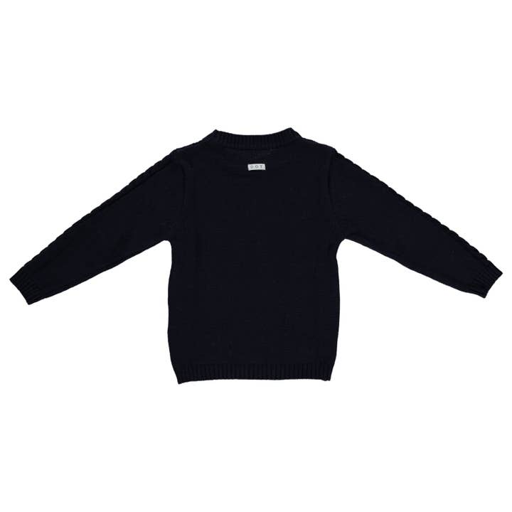 Dot baby - Vendita all'ingrosso Maglione tricot - Bambini - Roma blu navy