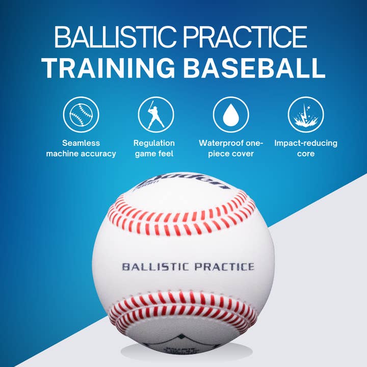 Baden Sports - Wholesale Sporting Accessories - Ballistic Machine Pitch & Batting Practice Training Baseball2