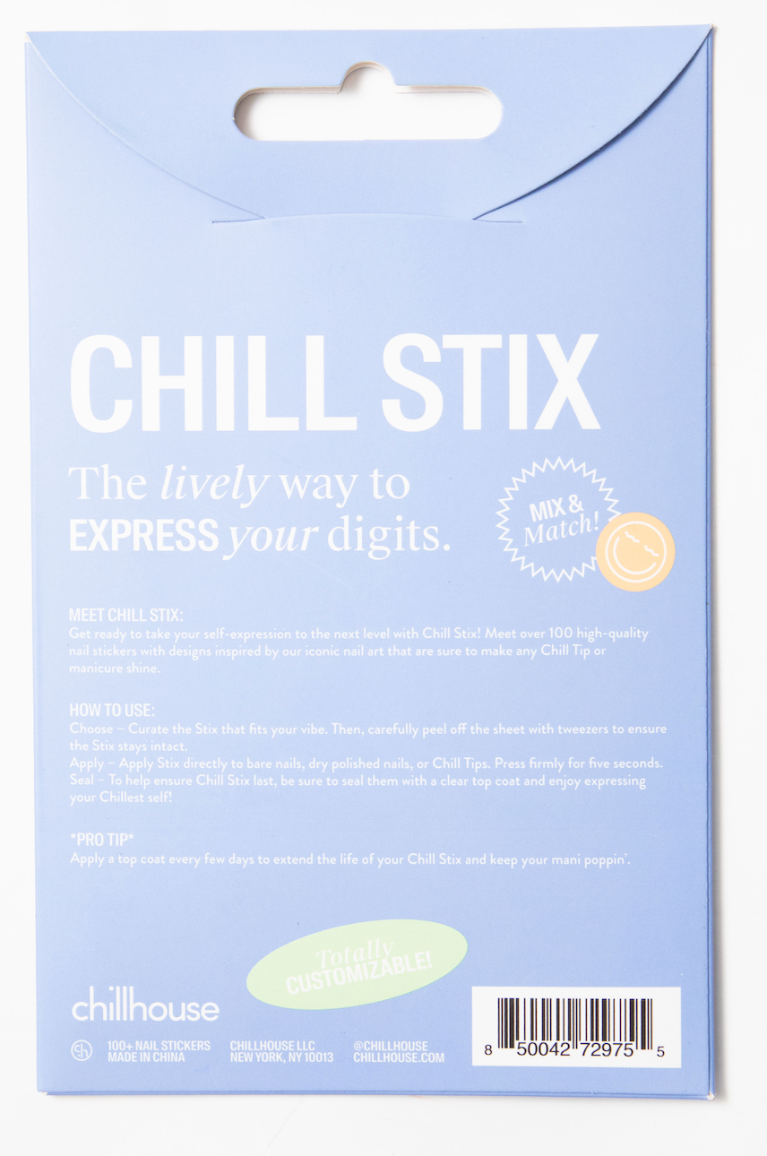 Chillhouse - Wholesale Nail Art/Decal - Chill Stix4