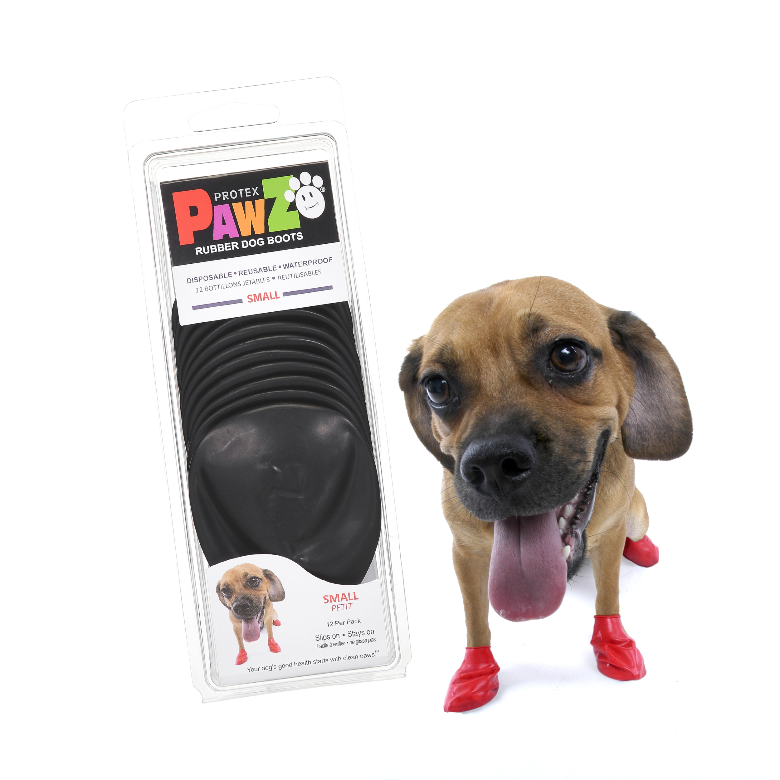 Downtown Pet Supply – wholesale Pet paw protection – PawZ Rubber Dog Boots, 12 Boots54