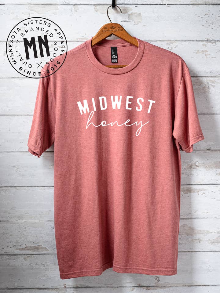 Midwest Honey T-Shirt for wholesale by Minnesota Sisters