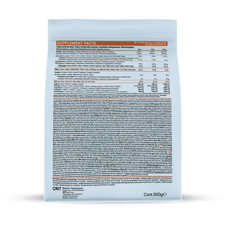 Gudis - Wholesale Proteïne/superfoodpoeder - Whey Protein Light Digest - Chocolade-hazelnoot 500g