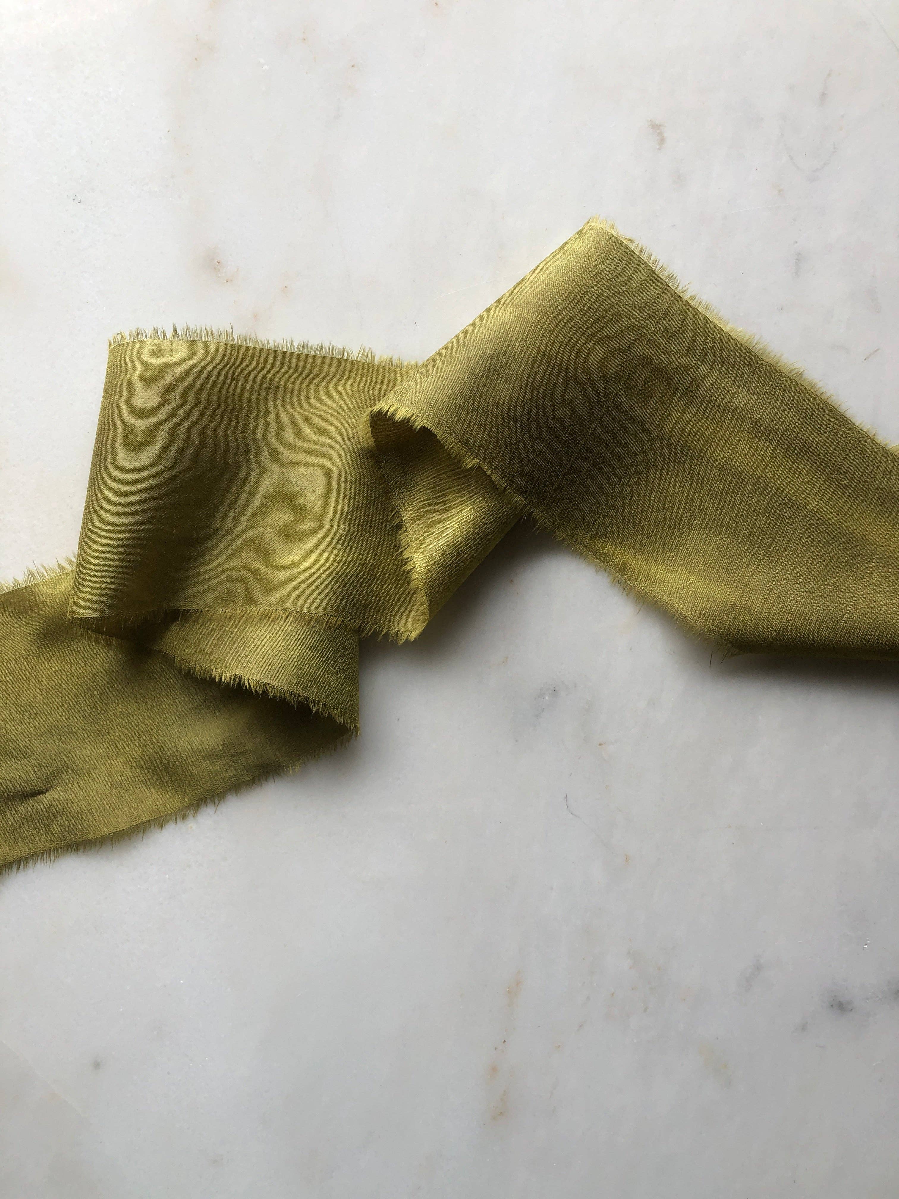 Nettle & Silk - Wholesale Ribbon – Gift wrapping - Upcycled Wide Silk Sari Ribbon8